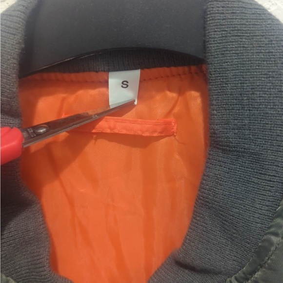 Military Green Bomber Jacket Operation Inherent Resolve Task Force Coat Men SML - Picture 4 of 9